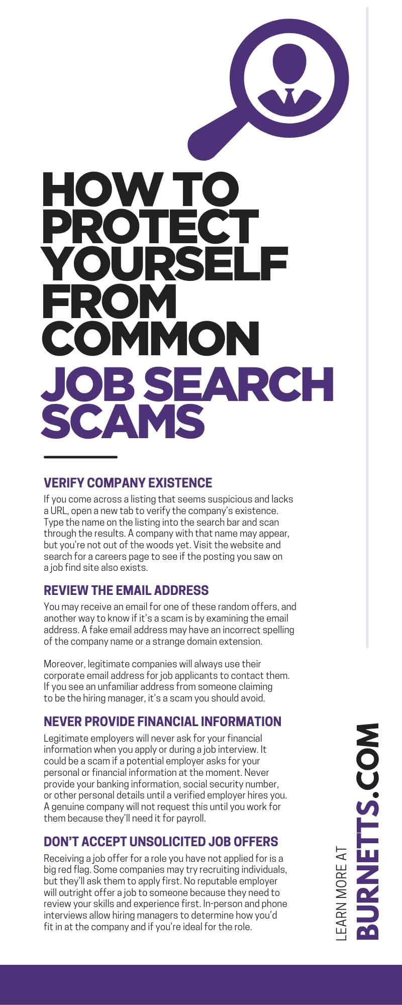 How To Protect Yourself From Common Job Search Scams